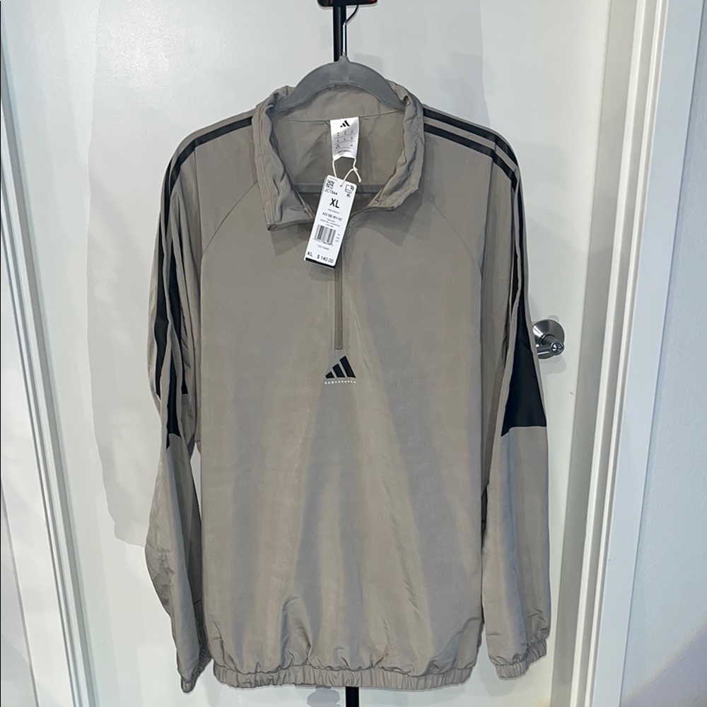 BRAND NEW- Adidas Men's Gray Jacket